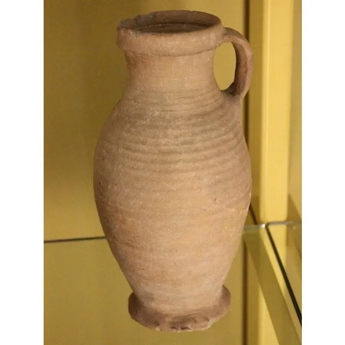 13de Eeuwse Cilinderhalskruik 5 13de Eeuwse Cilinderhalskruik - Afbeelding 3