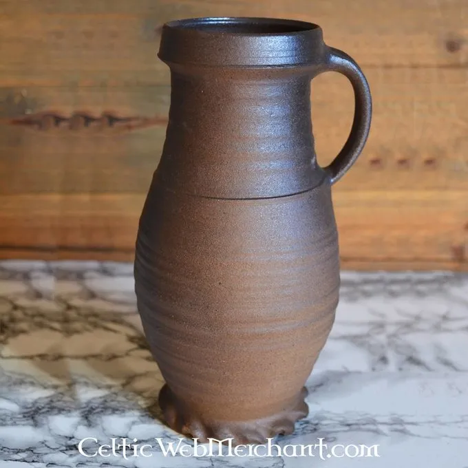 13de Eeuwse Cilinderhalskruik 6 13de Eeuwse Cilinderhalskruik - Afbeelding 4