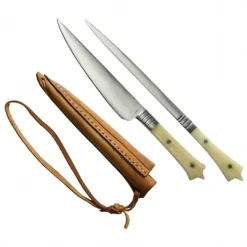 14de-15de Eeuwse Bestekset Benen Grip, Klein