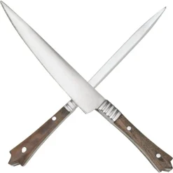 14de-15de Eeuwse Bestekset Houten Grip, Klein