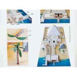 Bouwplaat Pyramide Met Tempel -Historisch Koken Verkoop 2023 bouwplaat pyramide met tempel 2