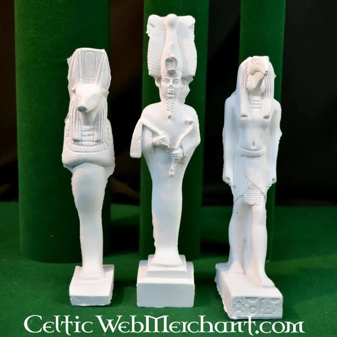 Egyptische Godenfamilie, Isis, Osiris En Anubis 3 Egyptische Godenfamilie, Isis, Osiris En Anubis