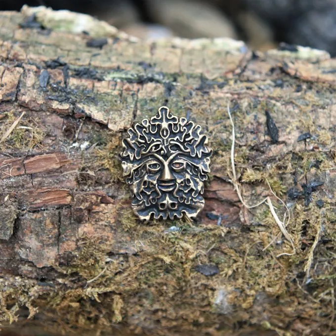 Green Man Amulet 3 Green Man Amulet