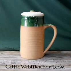 Historische Bierpint Met Deksel 1 L