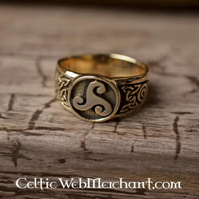 Keltische Ring Triskelion 3 Keltische Ring Triskelion