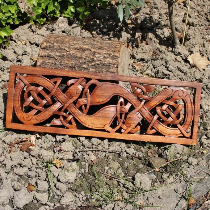 Keltische Wanddecoratie Book Of Kells 6 Keltische Wanddecoratie Book Of Kells - Afbeelding 4