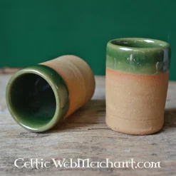 Middeleeuws Borrelglaasje (greenware) -Historisch Koken Verkoop 2023 middeleeuws borrelglaasje greenware 3
