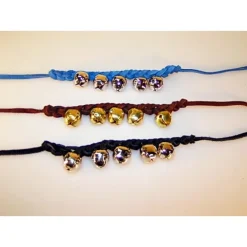 Historisch Koken Verkoop 2023 -Historisch Koken Verkoop 2023 middeleeuwse armband met belletjes blauw 1