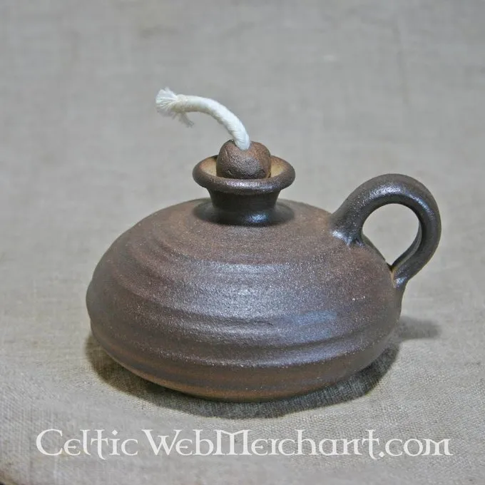 Middeleeuwse Olielamp 4 Middeleeuwse Olielamp - Afbeelding 2