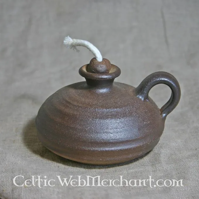 Middeleeuwse Olielamp 3 Middeleeuwse Olielamp