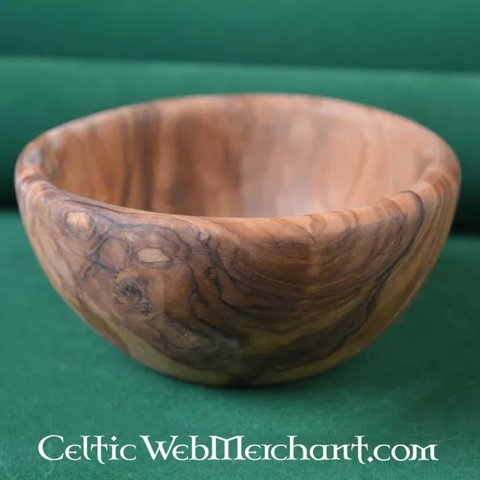 Olijfhouten Kom, Klein 5 Olijfhouten Kom, Klein - Afbeelding 3