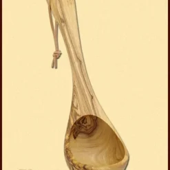 Olijfhouten Opscheplepel, 30 Cm