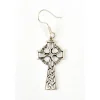 Oorbellen Met Keltisch Kruis, Verzilverd -Historisch Koken Verkoop 2023 oorbellen met keltisch kruis verzilverd