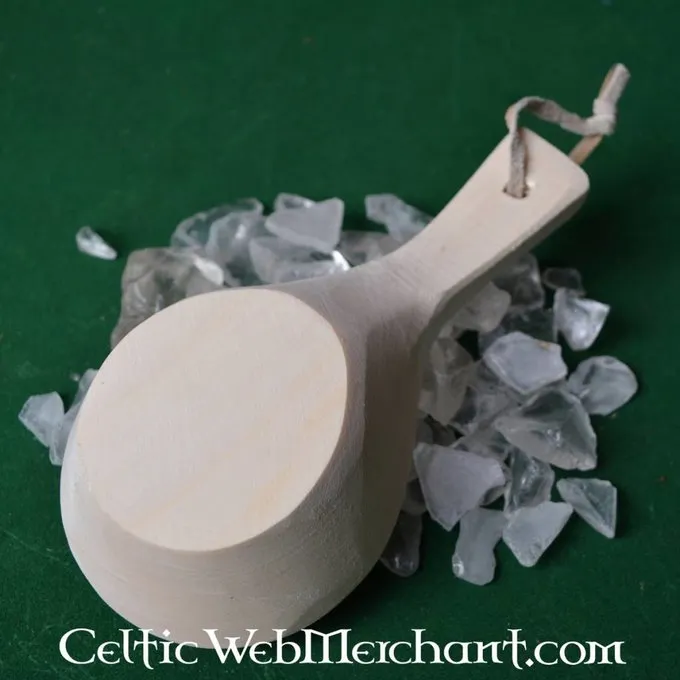 Opscheplepel Met Leren Koordje 5 Opscheplepel Met Leren Koordje - Afbeelding 3