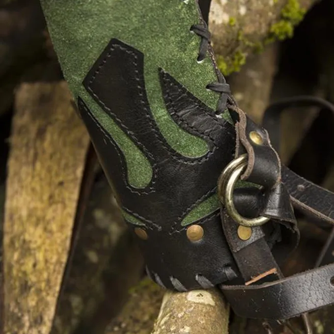 Epic Armoury Pijlenkoker Atilla, Zwart-groen 4 Epic Armoury Pijlenkoker Atilla, Zwart-groen - Afbeelding 2