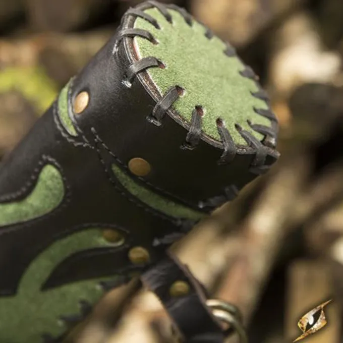 Epic Armoury Pijlenkoker Atilla, Zwart-groen 7 Epic Armoury Pijlenkoker Atilla, Zwart-groen - Afbeelding 5