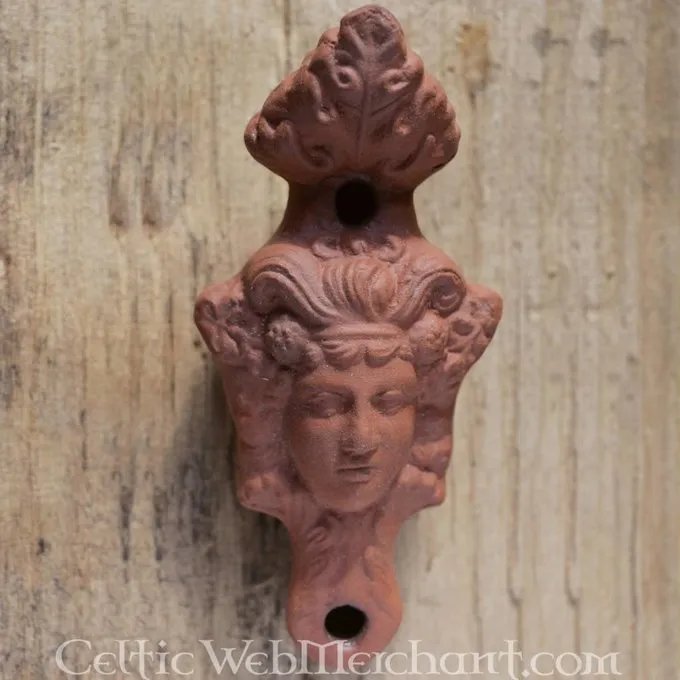 Romeinse Olielamp Bacchus 4 Romeinse Olielamp Bacchus - Afbeelding 2