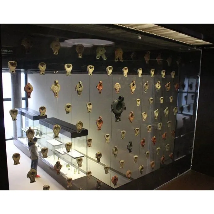 Romeinse Olielamp Bacchus 5 Romeinse Olielamp Bacchus - Afbeelding 3