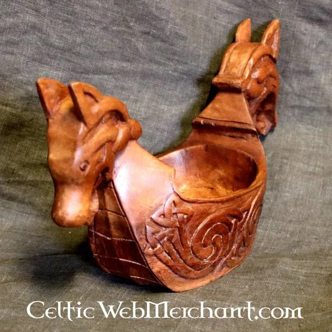 Vikingkom Met Drakenkoppen 4 Vikingkom Met Drakenkoppen - Afbeelding 2